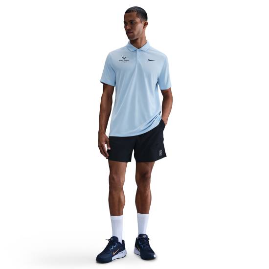 Rafa Nadal Academy Men's Blue Dry-fit Polo
