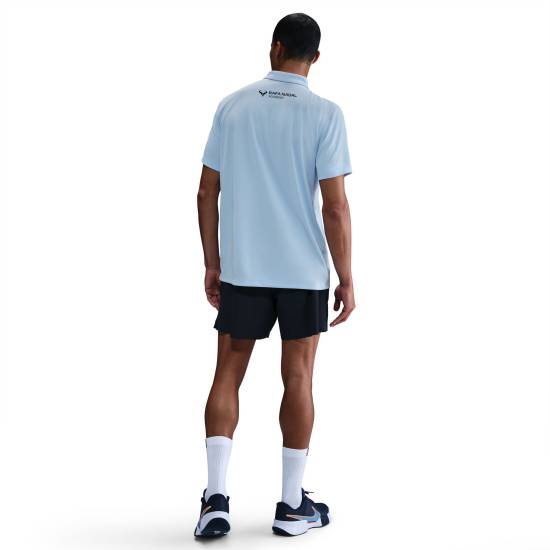 Rafa Nadal Academy Men's Blue Dry-fit Polo