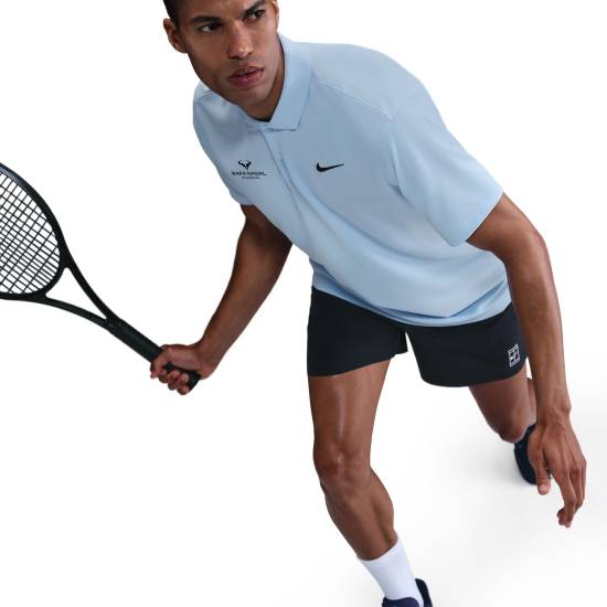 Rafa Nadal Academy Men's Blue Dry-fit Polo