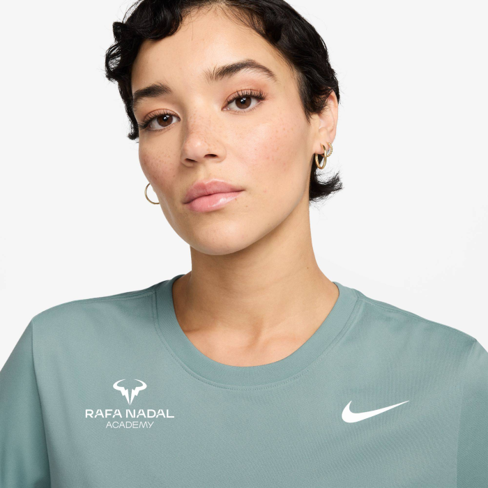 Rafa Nadal Academy Camiseta Verde Mujer