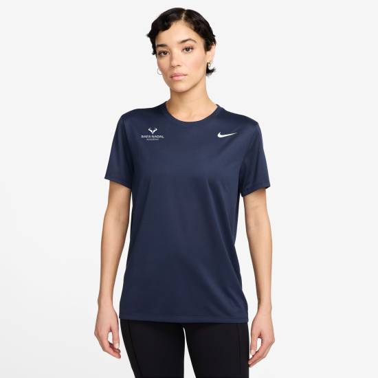 Rafa Nadal Academy Camiseta Azul Mujer