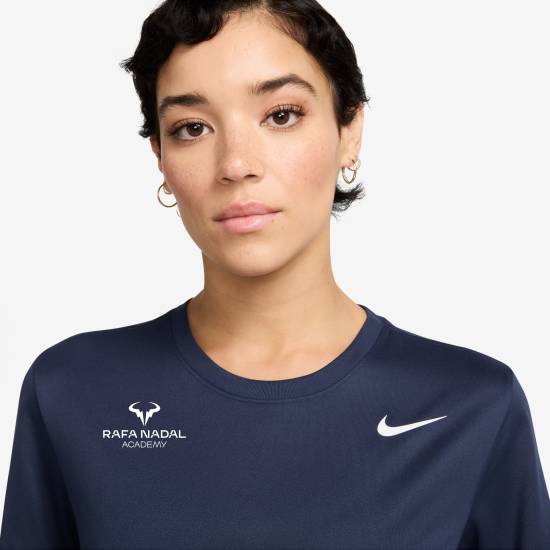 Rafa Nadal Academy Camiseta Azul Mujer