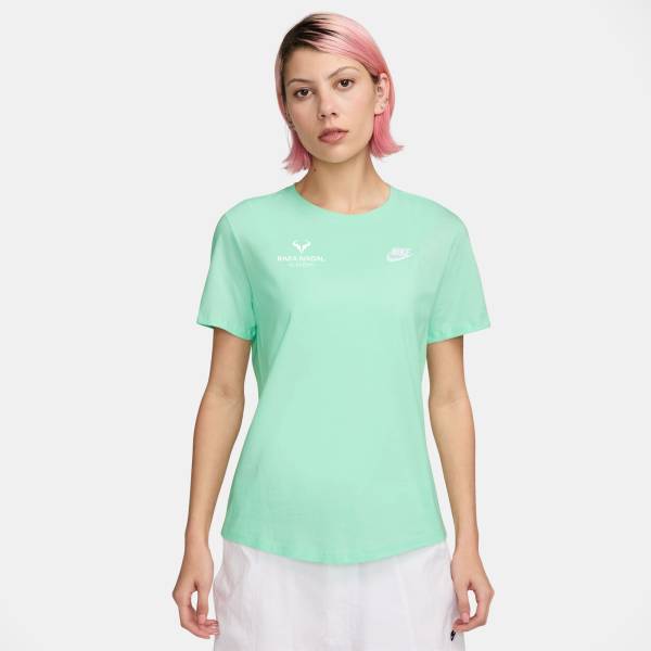 Rafa Nadal Academy Camiseta Turquesa Mujer