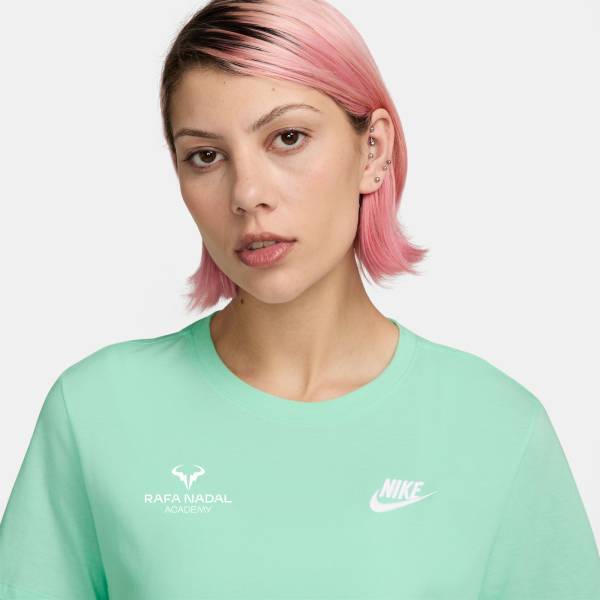 Rafa Nadal Academy Camiseta Turquesa Mujer