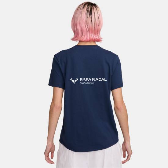 Rafa Nadal Academy T-Shirt Bleu Femme