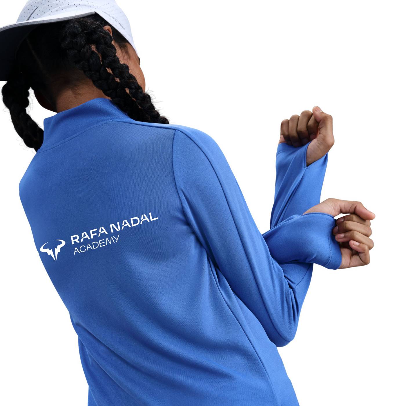 Rafa Nadal Academy Camiseta Manga Larga Azul Niña