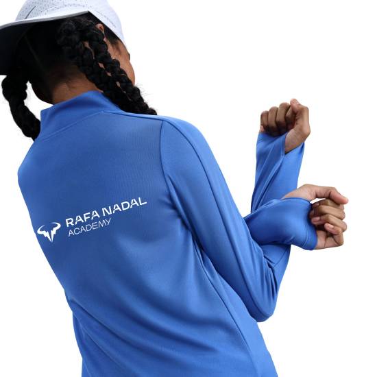 Rafa Nadal Academy T-shirt Manches Longues Bleu Fille