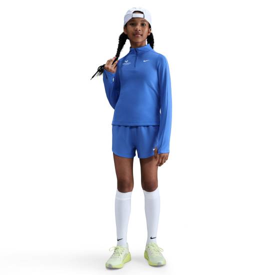 Rafa Nadal Academy T-shirt Manches Longues Bleu Fille