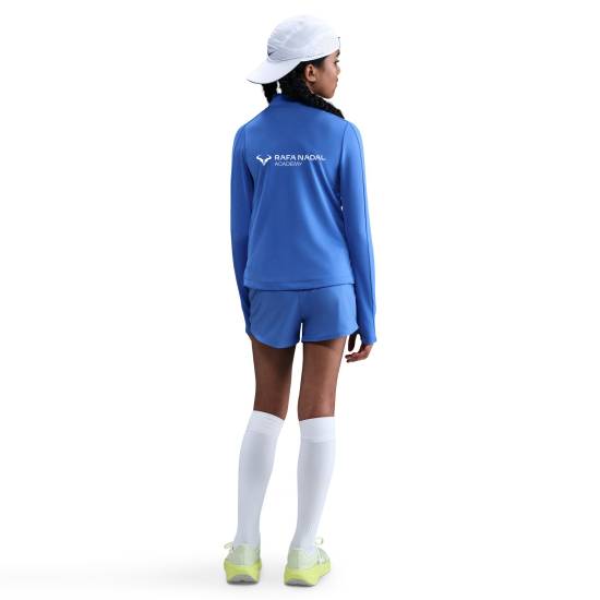 Rafa Nadal Academy T-shirt Manches Longues Bleu Fille