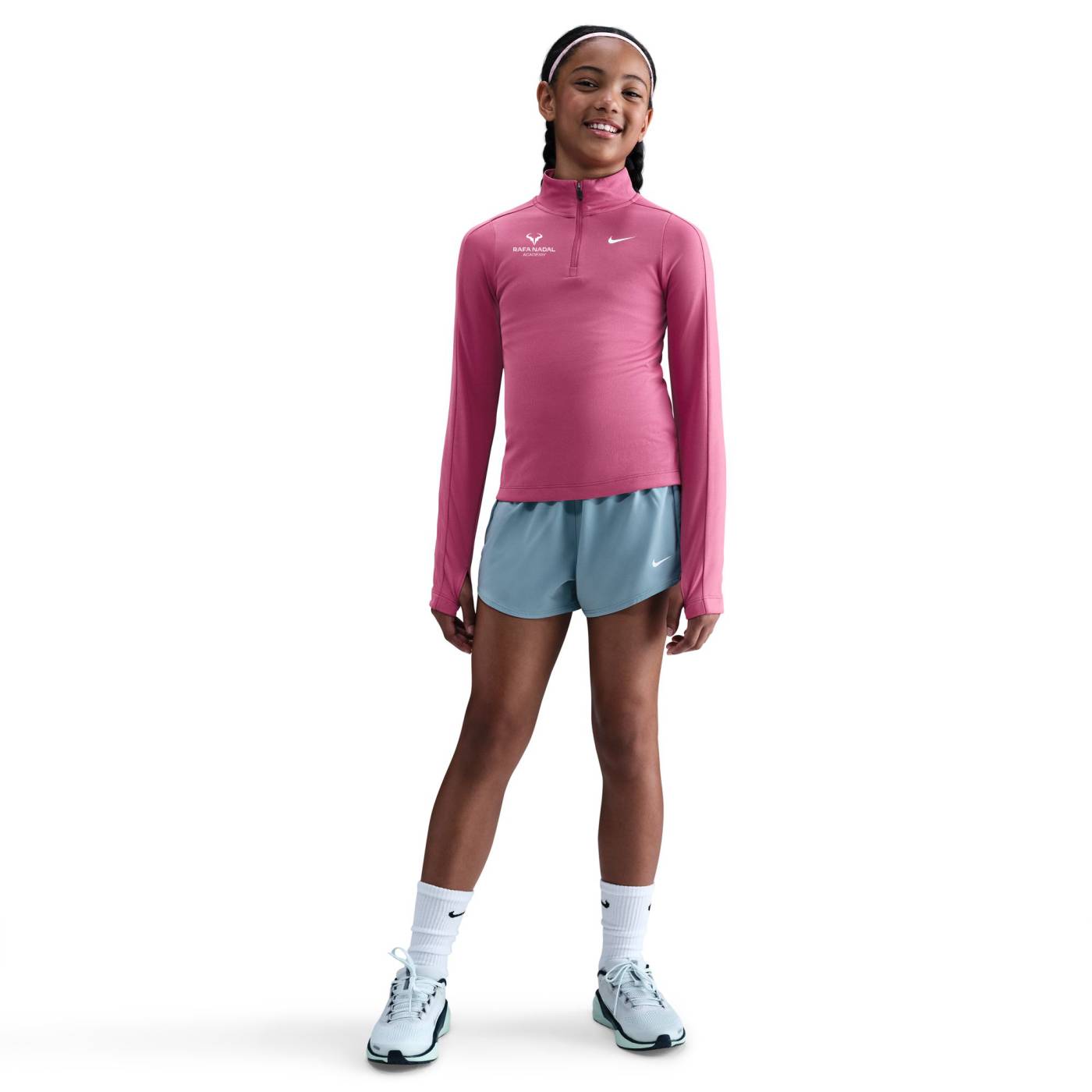 Rafa Nadal Academy Girl's Pink Long Sleeve T-Shirt