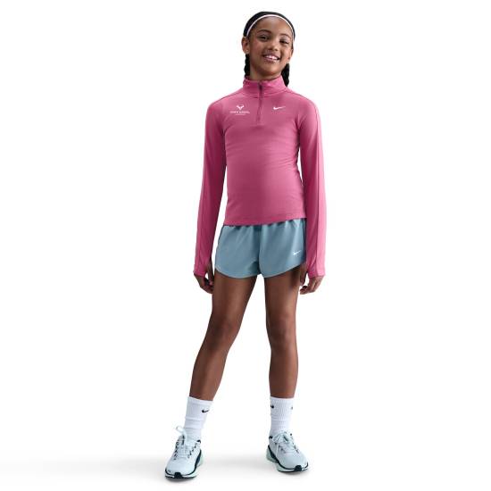 Rafa Nadal Academy T-shirt Manches Longues Rose Fille