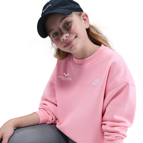 Rafa Nadal Academy Kid's Pink Sweatshirt