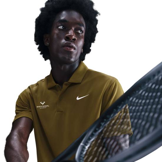 Rafa Nadal Academy Men's Green Dry-fit Polo