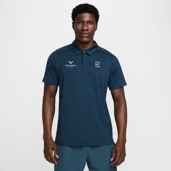 Rafa Nadal Academy Men's Blue Dry-fit Polo