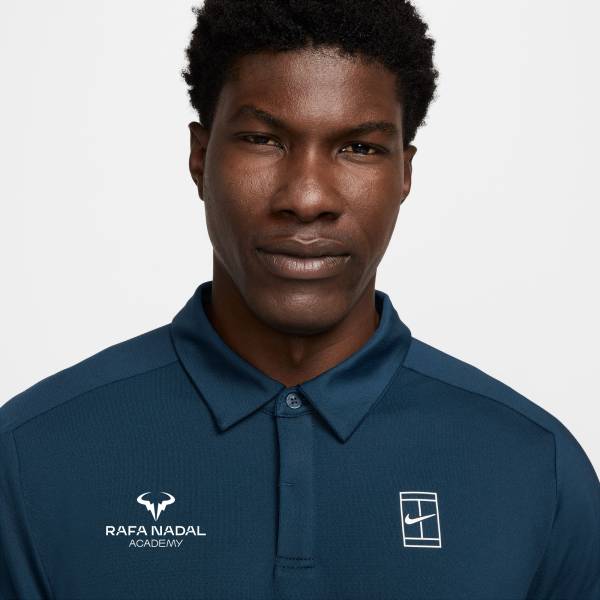 Rafa Nadal Academy Polo Tenis Azul Hombre
