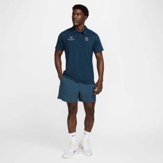 Rafa Nadal Academy Polo Dry Fit Bleu Homme