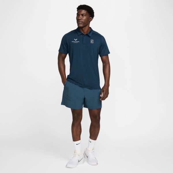 Rafa Nadal Academy Men's Blue Dry-fit Polo