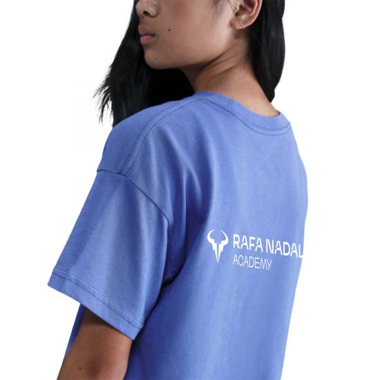 Rafa Nadal Academy T-shirt Bleu Fille