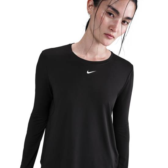 Rafa Nadal Academy T-shirt Manches Longues Noir Femme