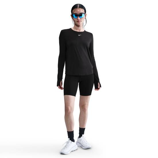 Rafa Nadal Academy T-shirt Manches Longues Noir Femme