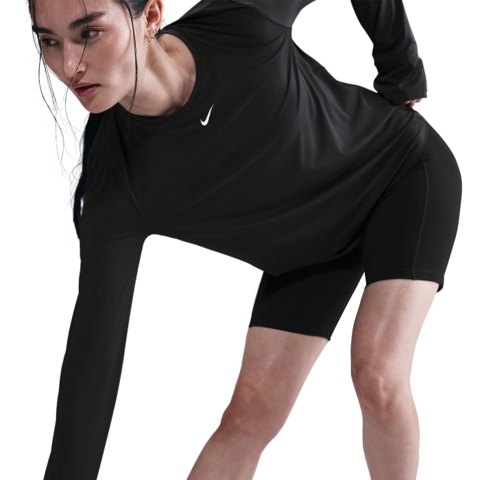 Rafa Nadal Academy Camiseta Manga Larga Negra Mujer