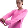 Rafa Nadal Academy T-shirt Manches Longues Rose Femme