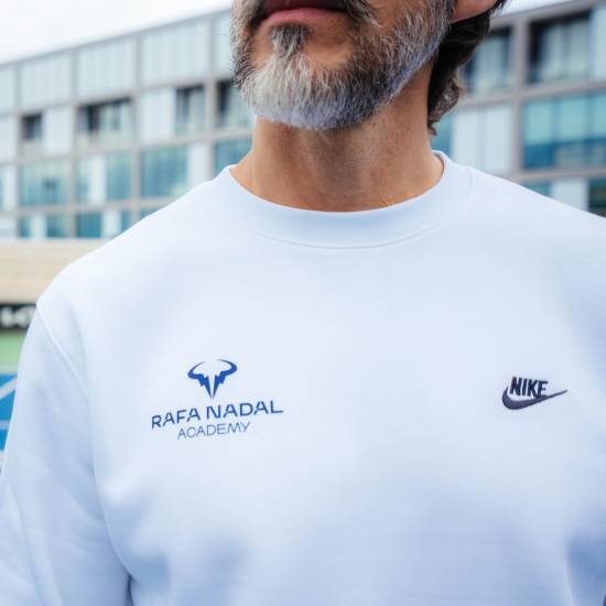 Rafa Nadal Academy Men's White Sweatshirt