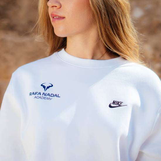 Rafa Nadal Academy Sudadera Blanca Hombre