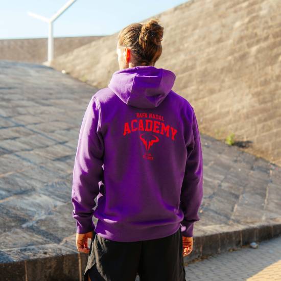 Rafa Nadal Academy Sudadera Morada Hombre