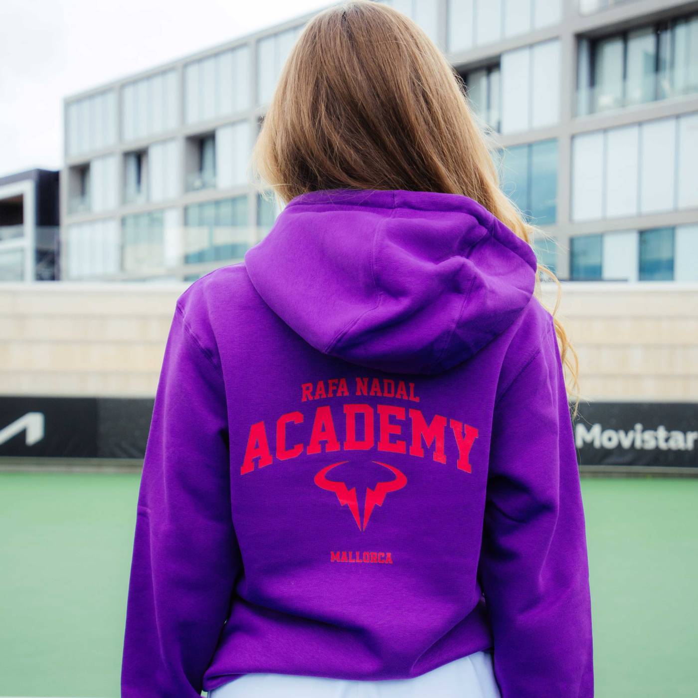 Rafa Nadal Academy Sudadera Morada Hombre