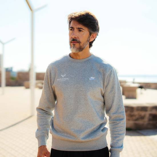 Rafa Nadal Academy Sweat-shirt Gris Homme