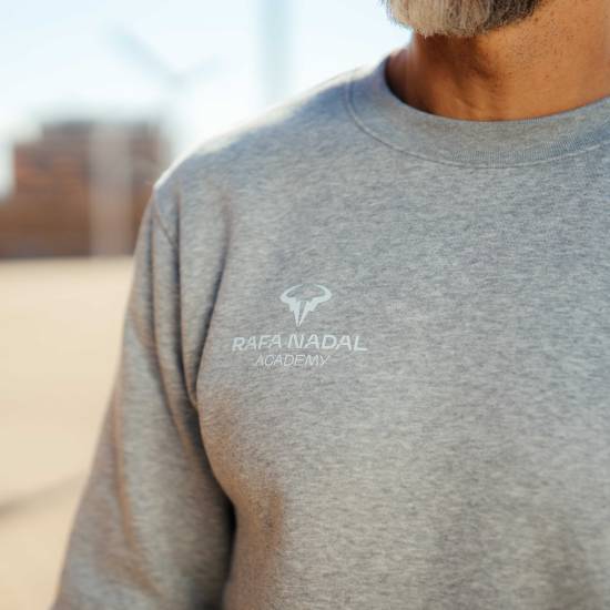 Rafa Nadal Academy Sweat-shirt Gris Homme