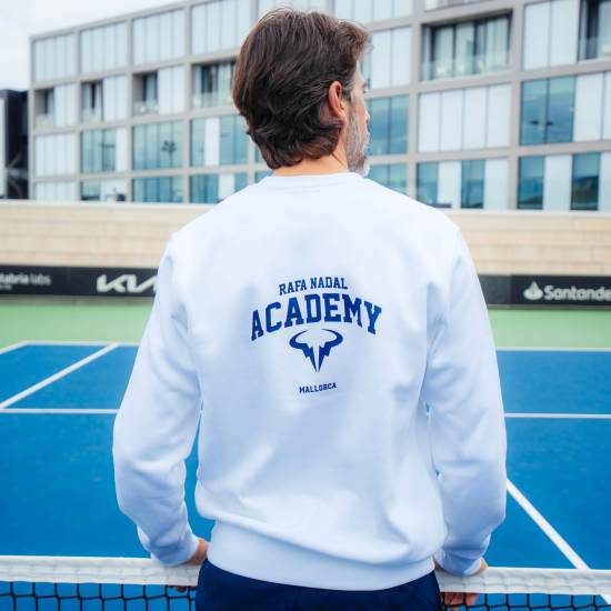 Rafa Nadal Academy Sudadera Blanca Hombre