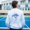 Rafa Nadal Academy Sweat-shirt Blanche Homme