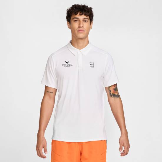 Rafa Nadal Academy Polo Blanco Hombre