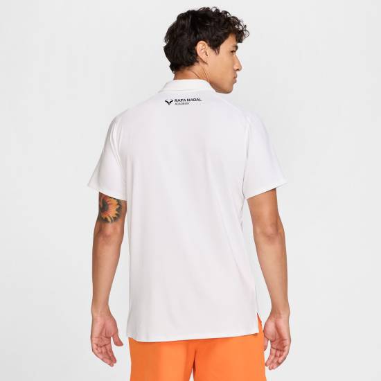 Rafa Nadal Academy Polo Blanco Hombre
