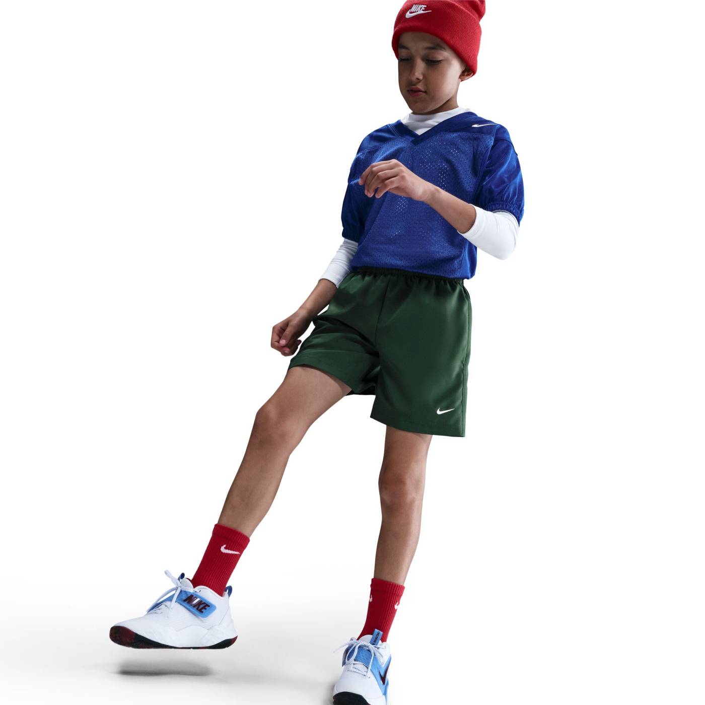 Rafa Nadal Academy Boy's Green Shorts