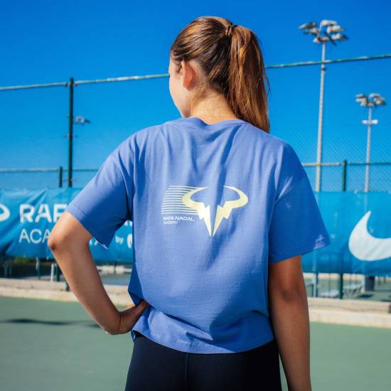 Rafa Nadal Academy T-shirt Bleu Fille