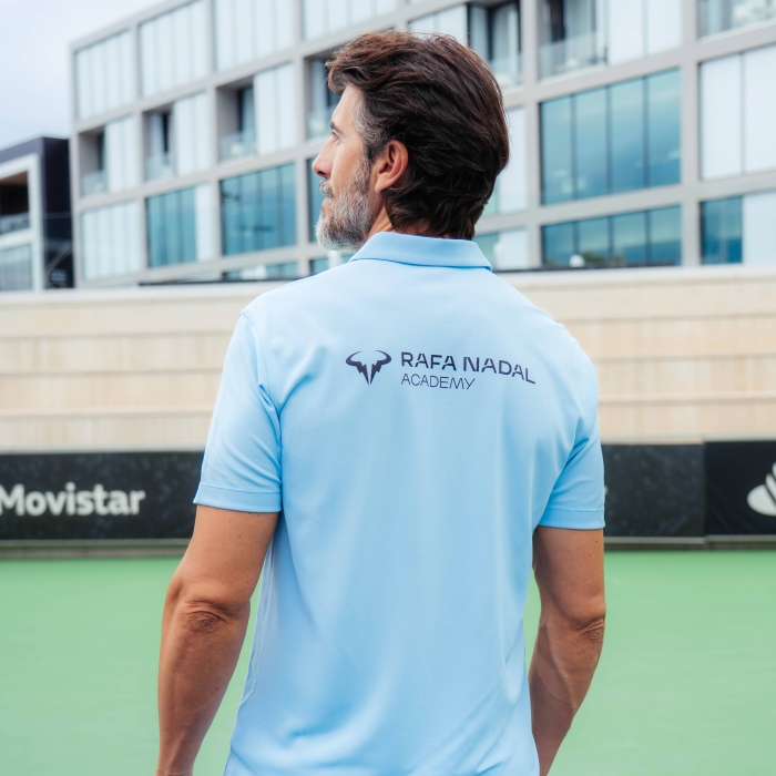 Rafa Nadal Academy Polo Tenis Azul Hombre
