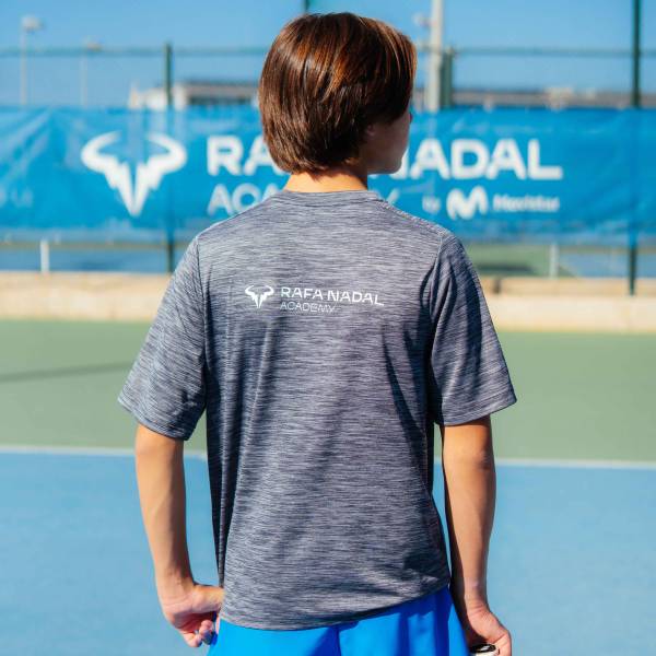 Rafa Nadal Academy Camiseta Negra Infantil