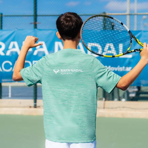Rafa Nadal Academy Camiseta Verde Infantil