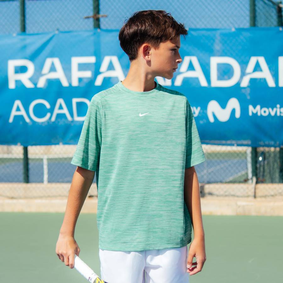 Rafa Nadal Academy Camiseta Verde Infantil