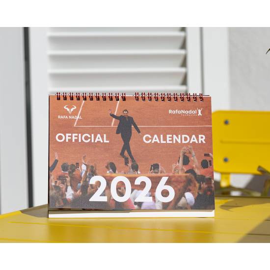 Rafa Nadal's Foundation Desk Solidarity Calendar 2026