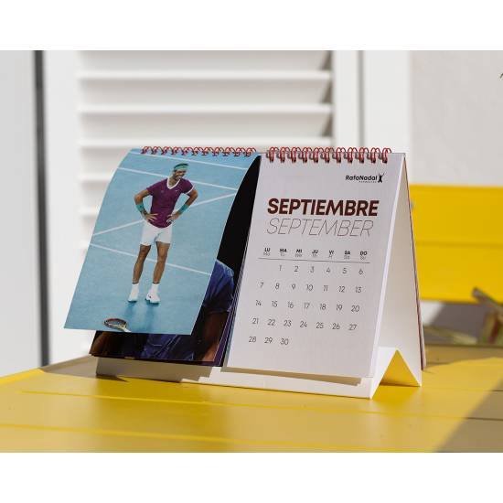 Fundación Rafa Nadal Calendario Solidario Sobremesa 2026