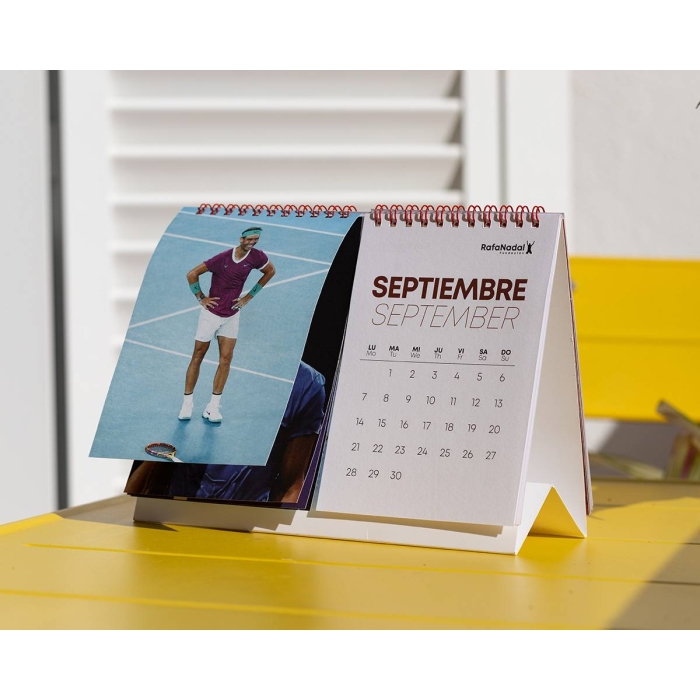 Fundación Rafa Nadal Calendario Solidario Sobremesa 2026