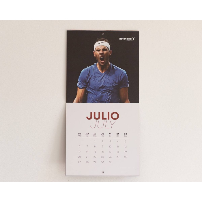 Fundación Rafa Nadal Calendario Solidario Pared 2026
