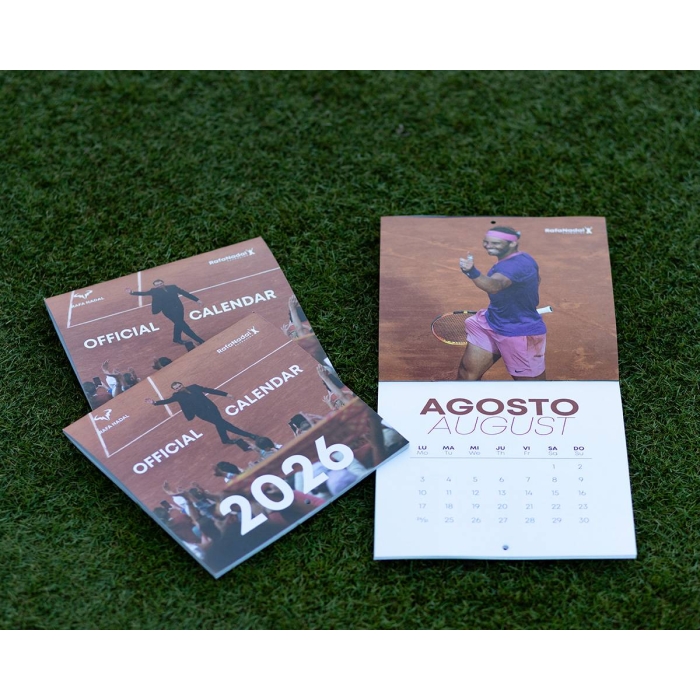 Rafa Nadal's Foundation Wall Solidarity Calendar 2026