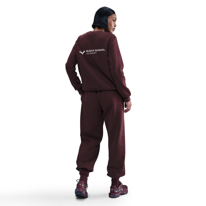 Rafa Nadal Academy Women's Burgundy Sweatshirt