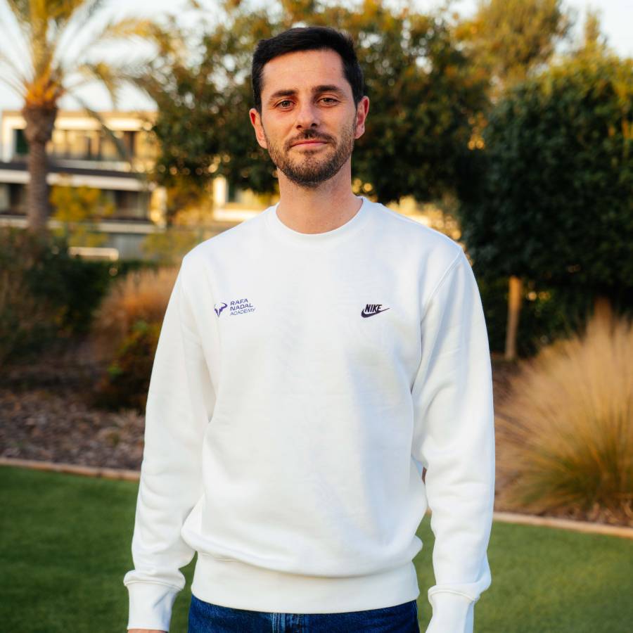 Rafa Nadal Academy Sudadera Navideña Blanca Unisex