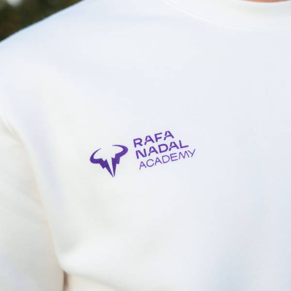 Rafa Nadal Academy Unisex White Christmas Sweatshirt